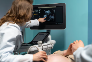 Ultrasound or CT imaging