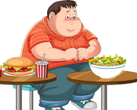 Severe obesity illustration