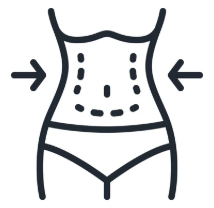 Abdominal wall reconstruction icon
