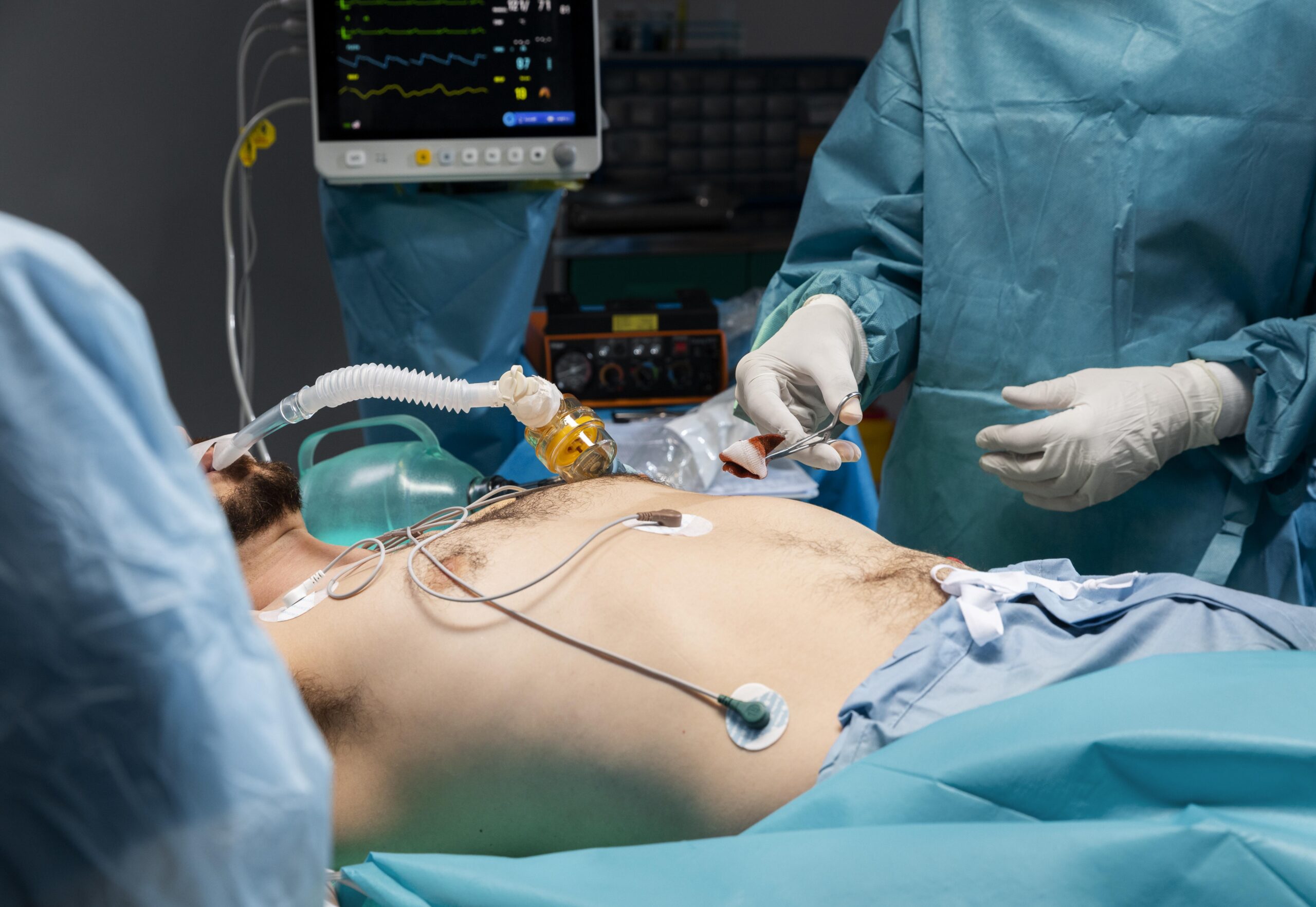 GI surgery operating room